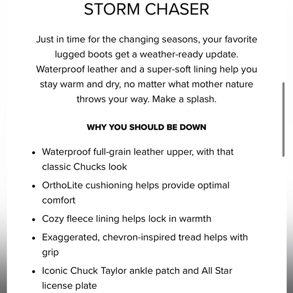 Converse Men's Water Resistant Brown Leather High-Top Boots - Picture 9 of 9